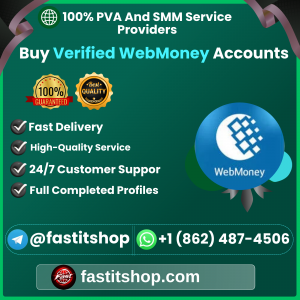 Buy Verified WebMoney Accounts